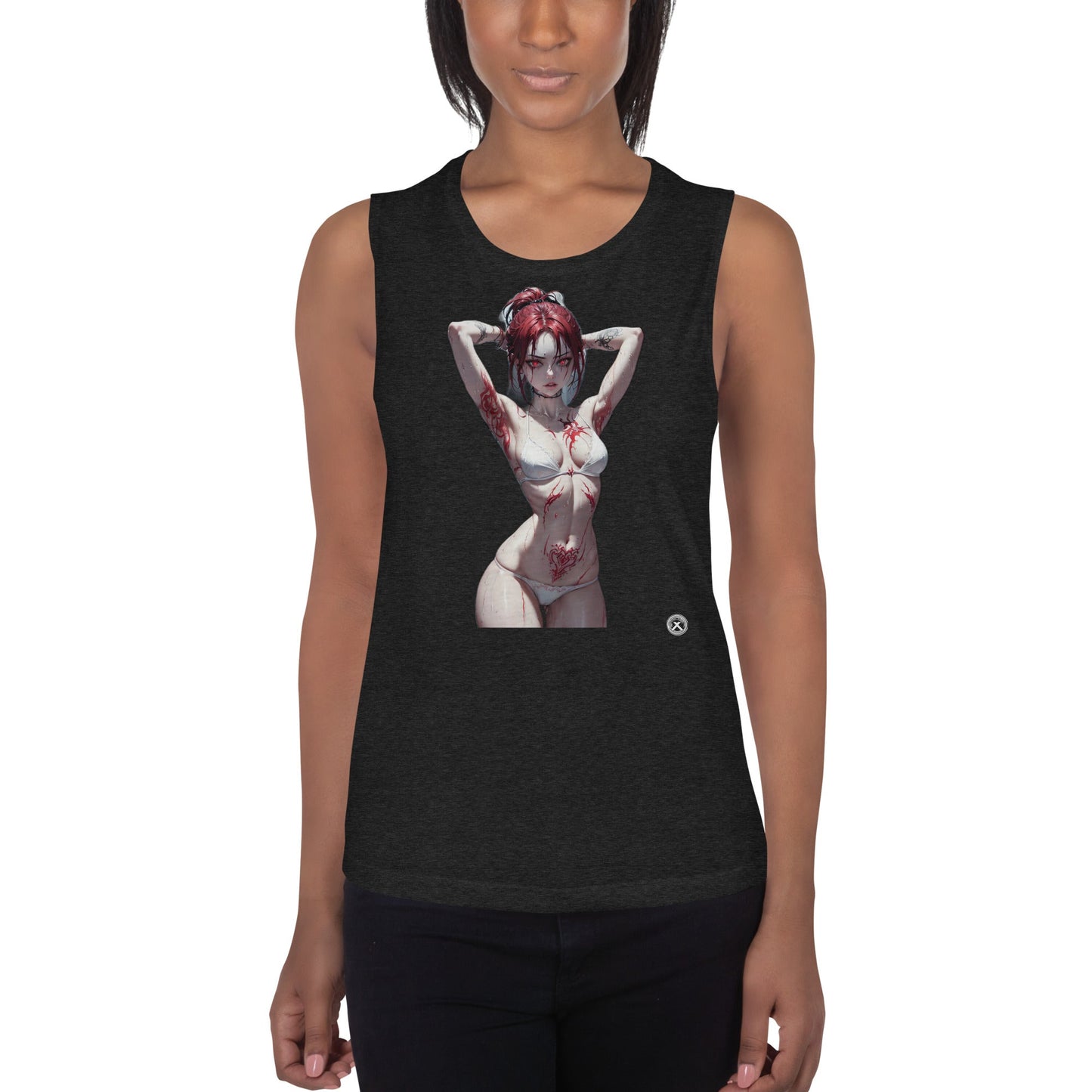 Blood Mage - Ladies’ Muscle Tank VoidXedis.com