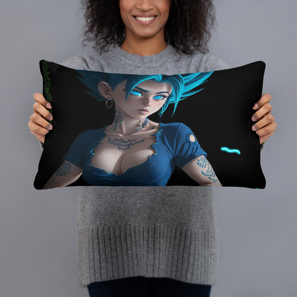 Comfy Pillow - SSJ Style - Black VoidXedis.com