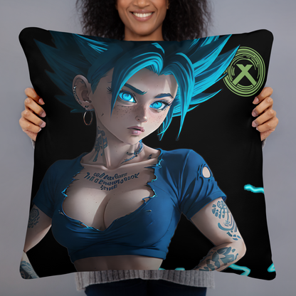 Comfy Pillow - SSJ Style - Black VoidXedis.com