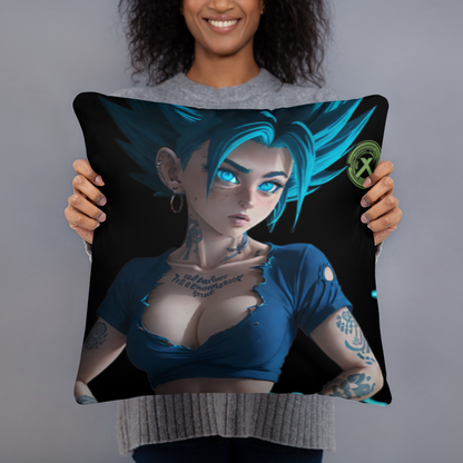 Comfy Pillow - SSJ Style - Black VoidXedis.com