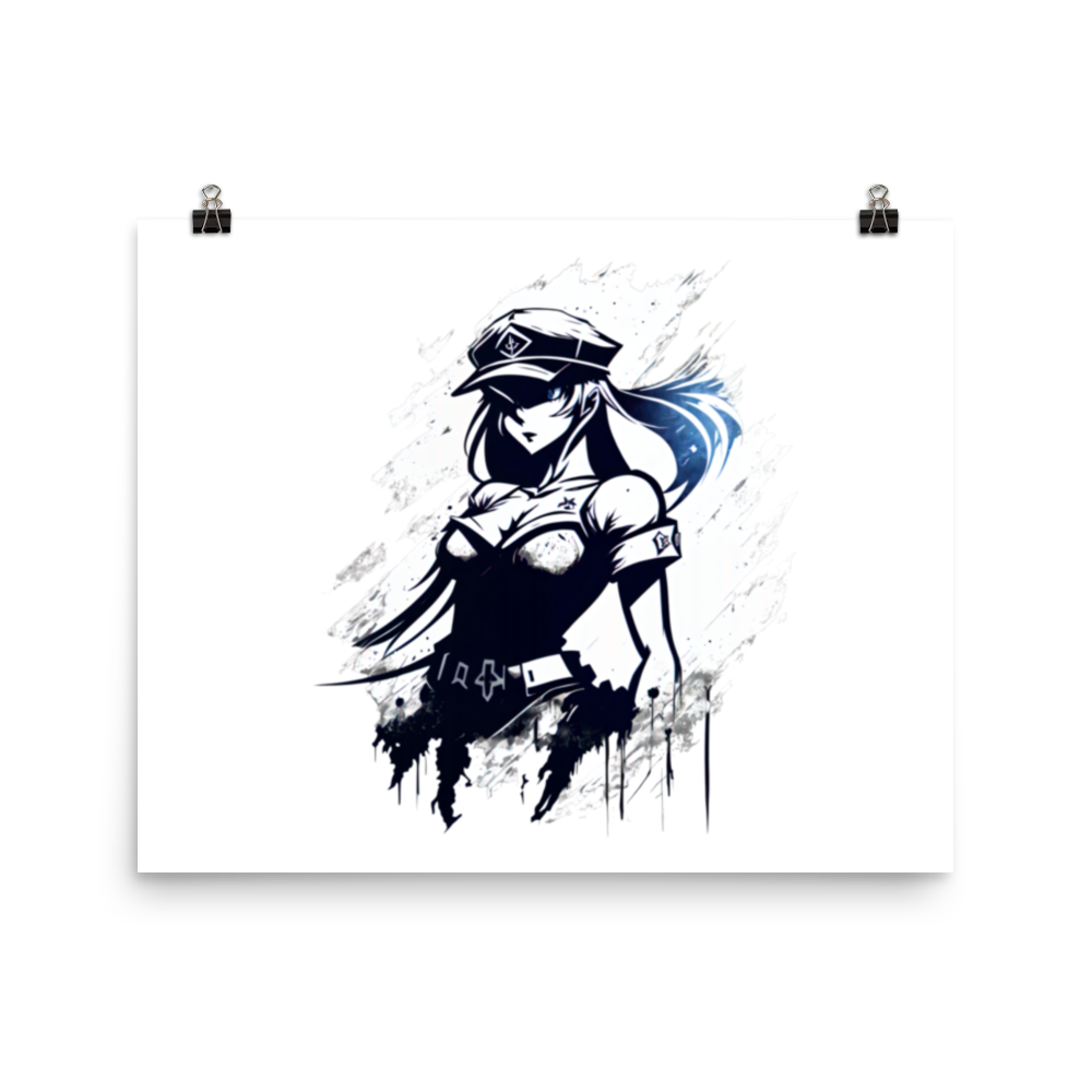 Esdeath - Akame Ga Kill - Poster VoidXedis.com