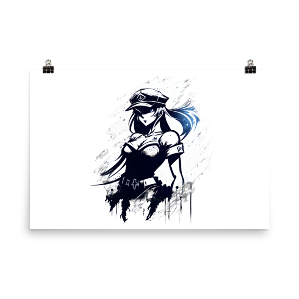 Esdeath - Akame Ga Kill - Poster VoidXedis.com