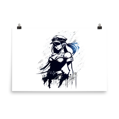 Esdeath - Akame Ga Kill - Poster VoidXedis.com