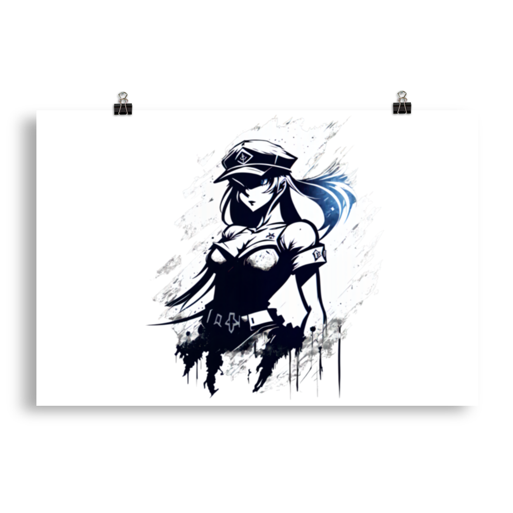 Esdeath - Akame Ga Kill - Poster VoidXedis.com