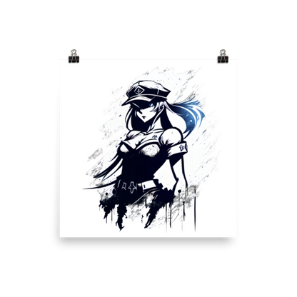 Esdeath - Akame Ga Kill - Poster VoidXedis.com