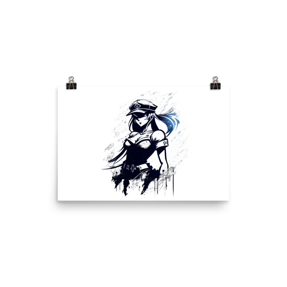 Esdeath - Akame Ga Kill - Poster VoidXedis.com