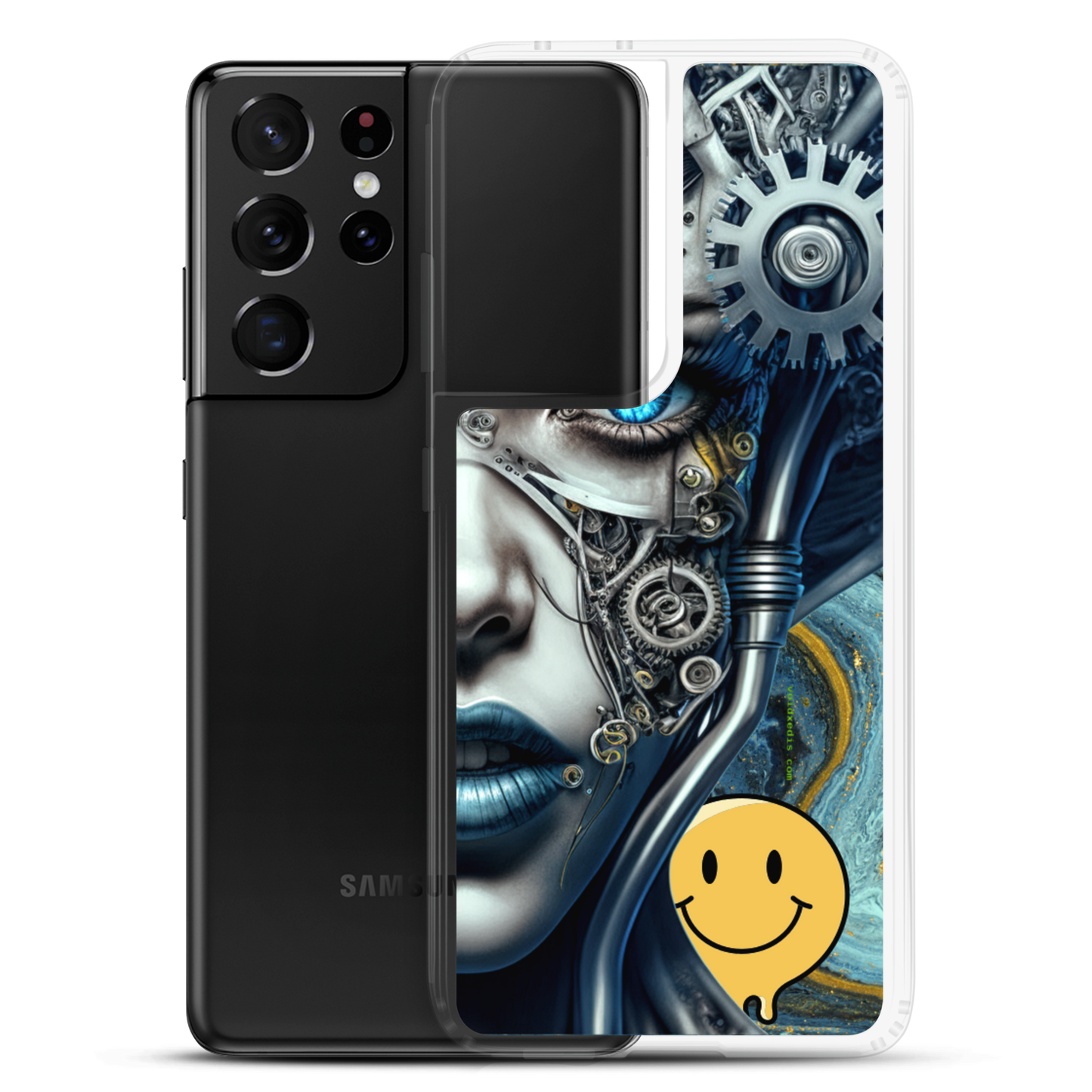 Stylized Mobile Phone Case-Smiley Creepin VoidXedis.com